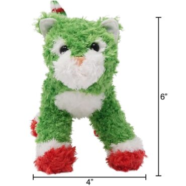 mistletoe cat stuffed animal